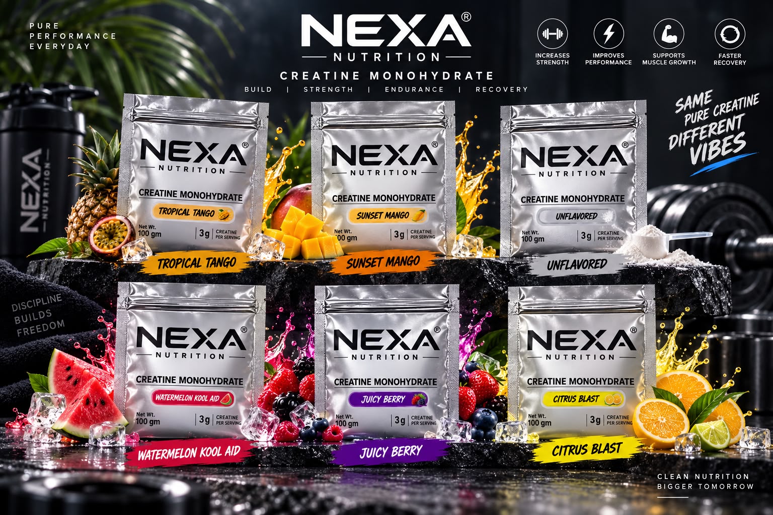 Creatine flavour