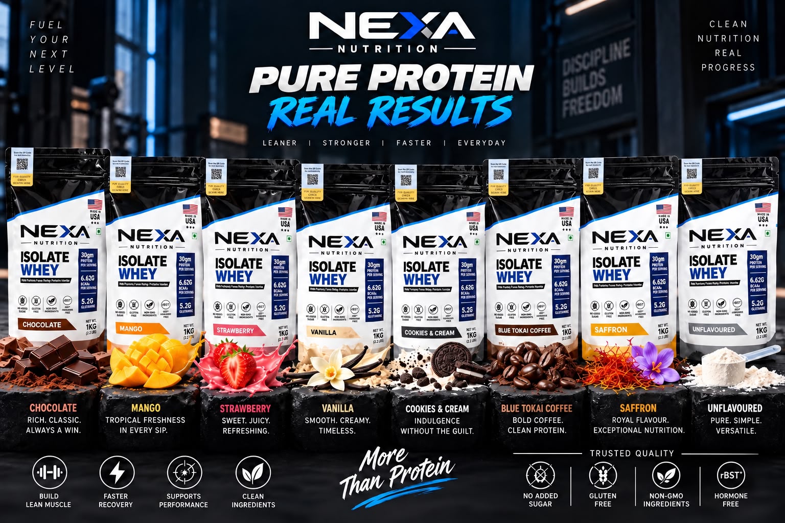 Isolate Whey flavour