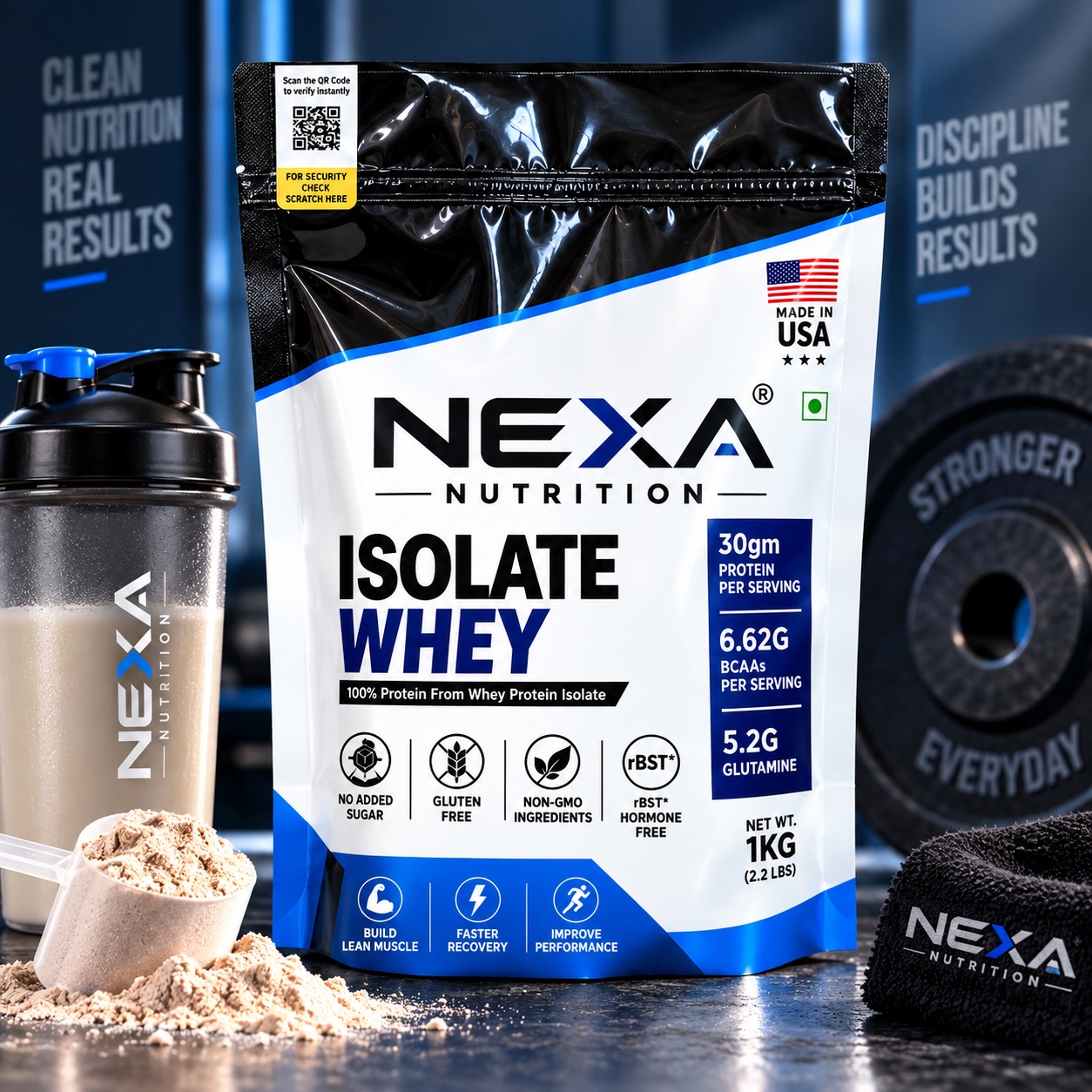 Isolate Whey Front
