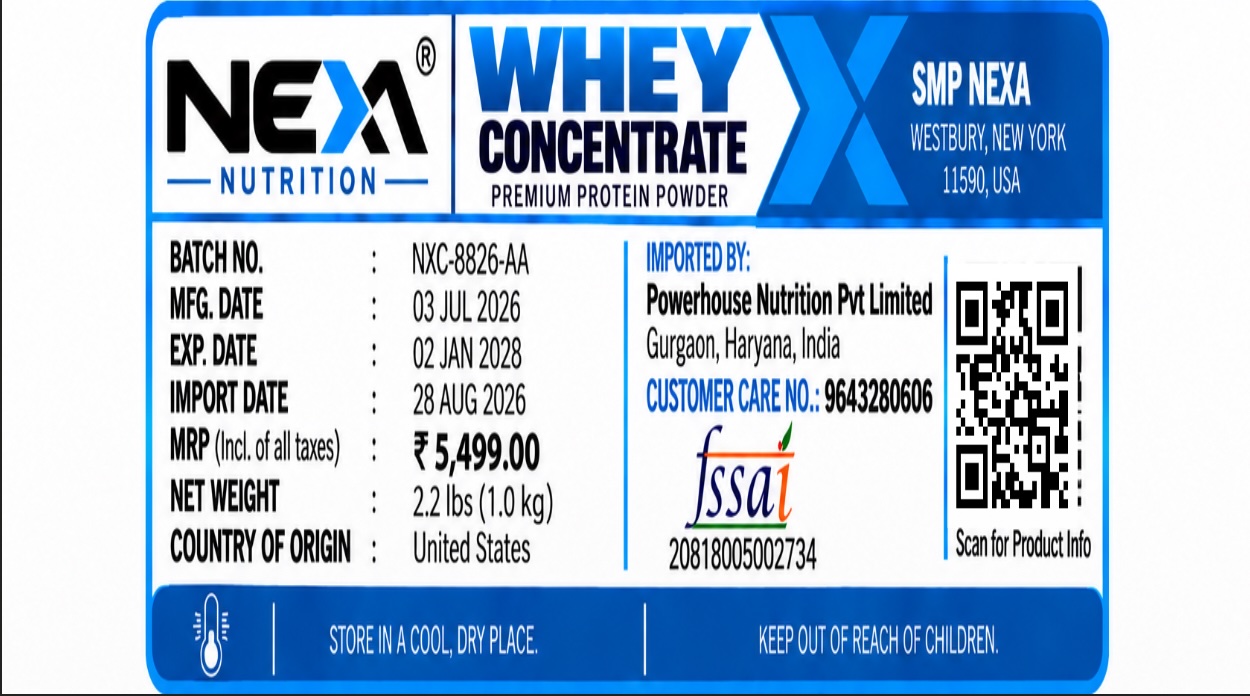 Whey Protein Back