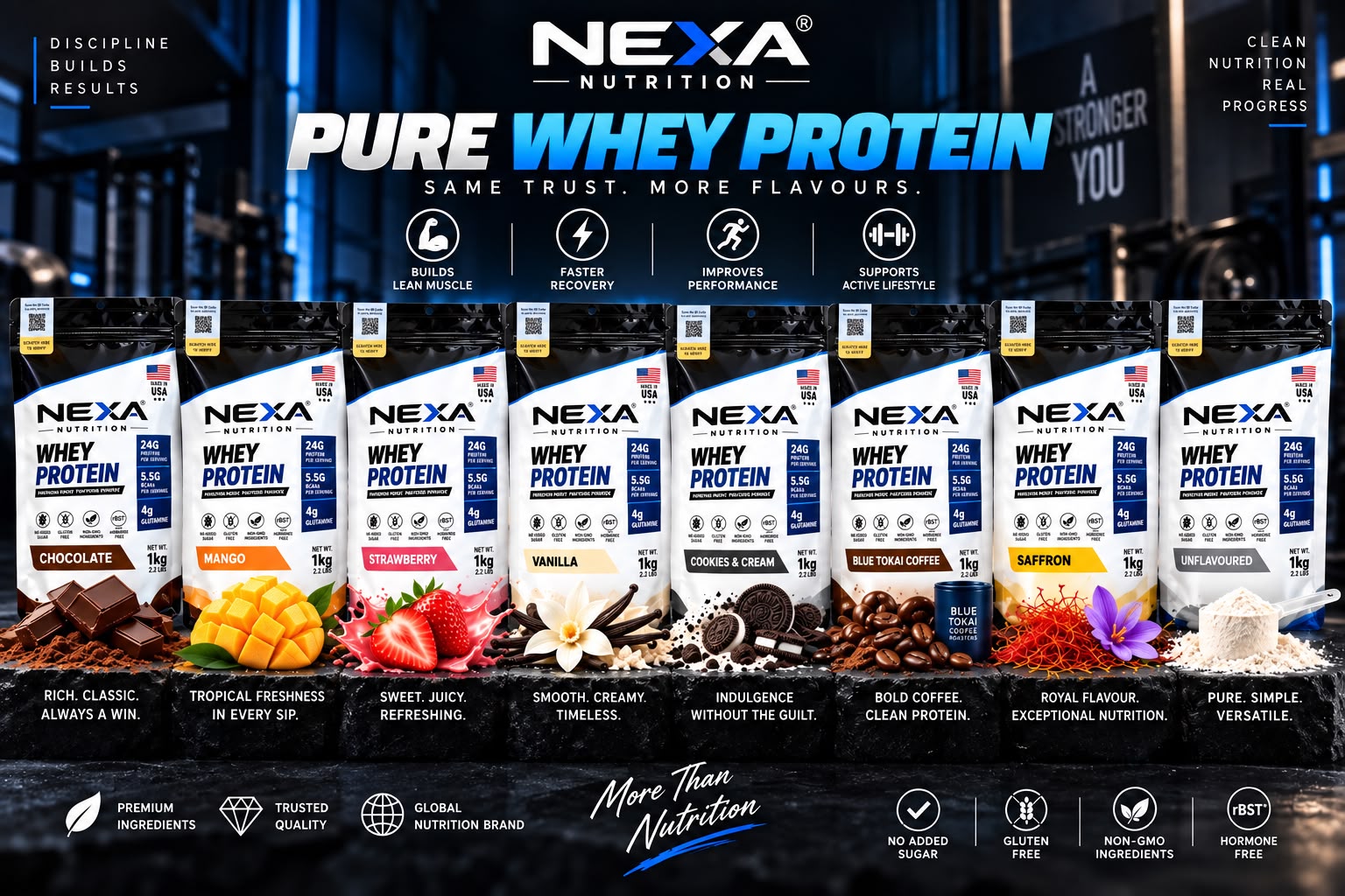 Whey Protein flavour